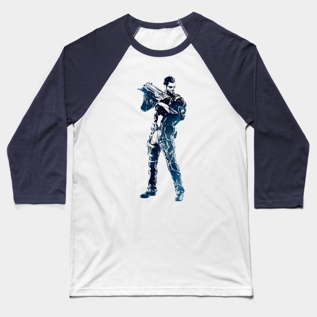 Adam Baseball T-Shirt by Naumovski